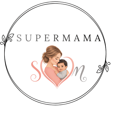 Лого на Supermama - форум и блог за майки.